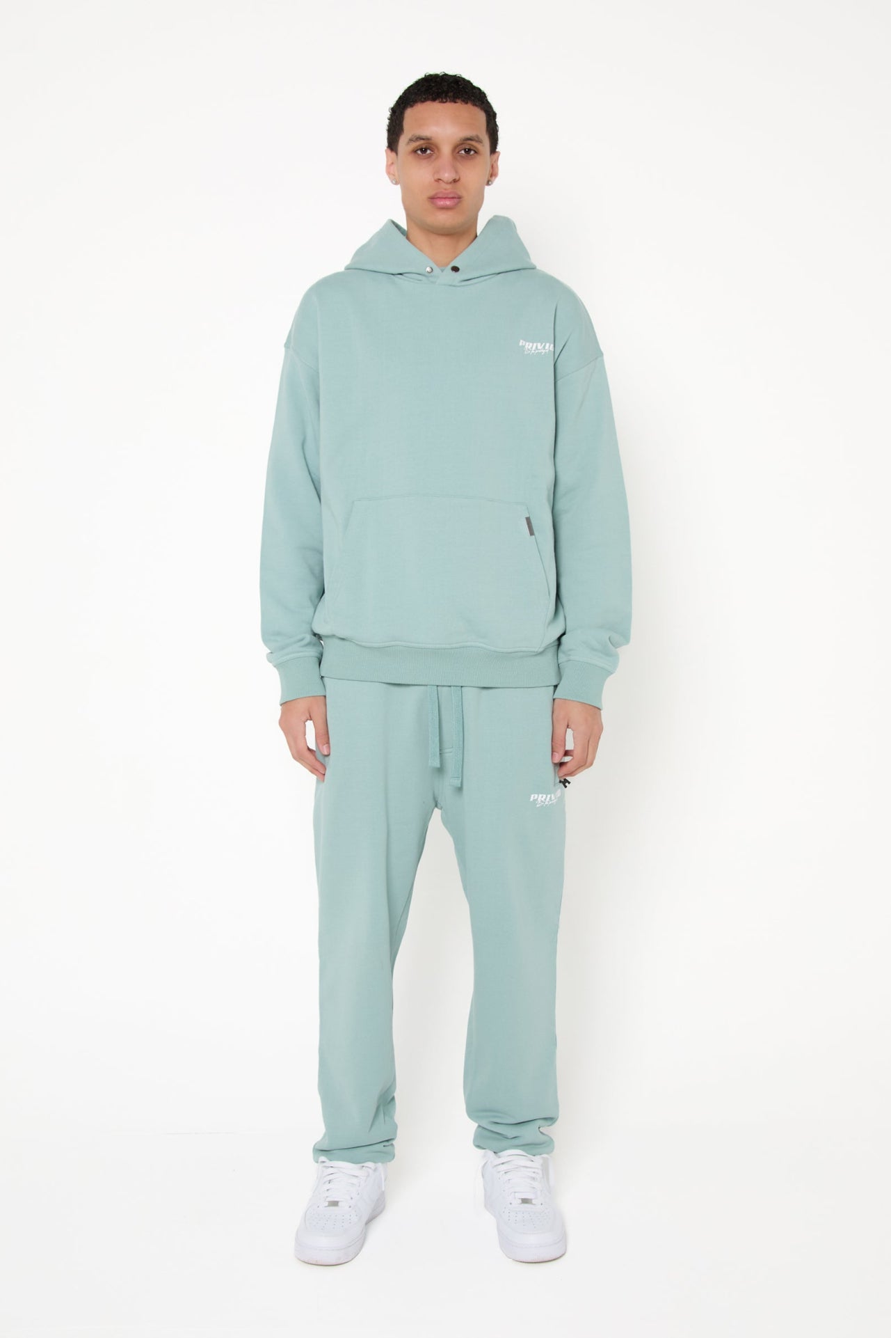 Straight Leg Trouser - Dusty Mint