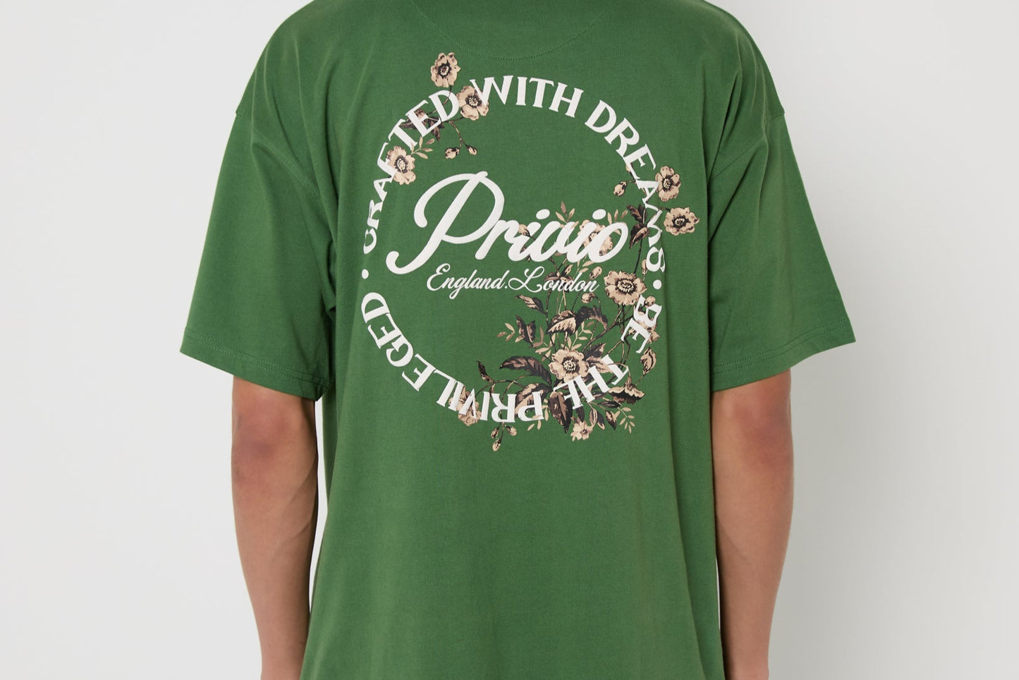 PRIVIO CIRCLE PRINT T-SHIRT