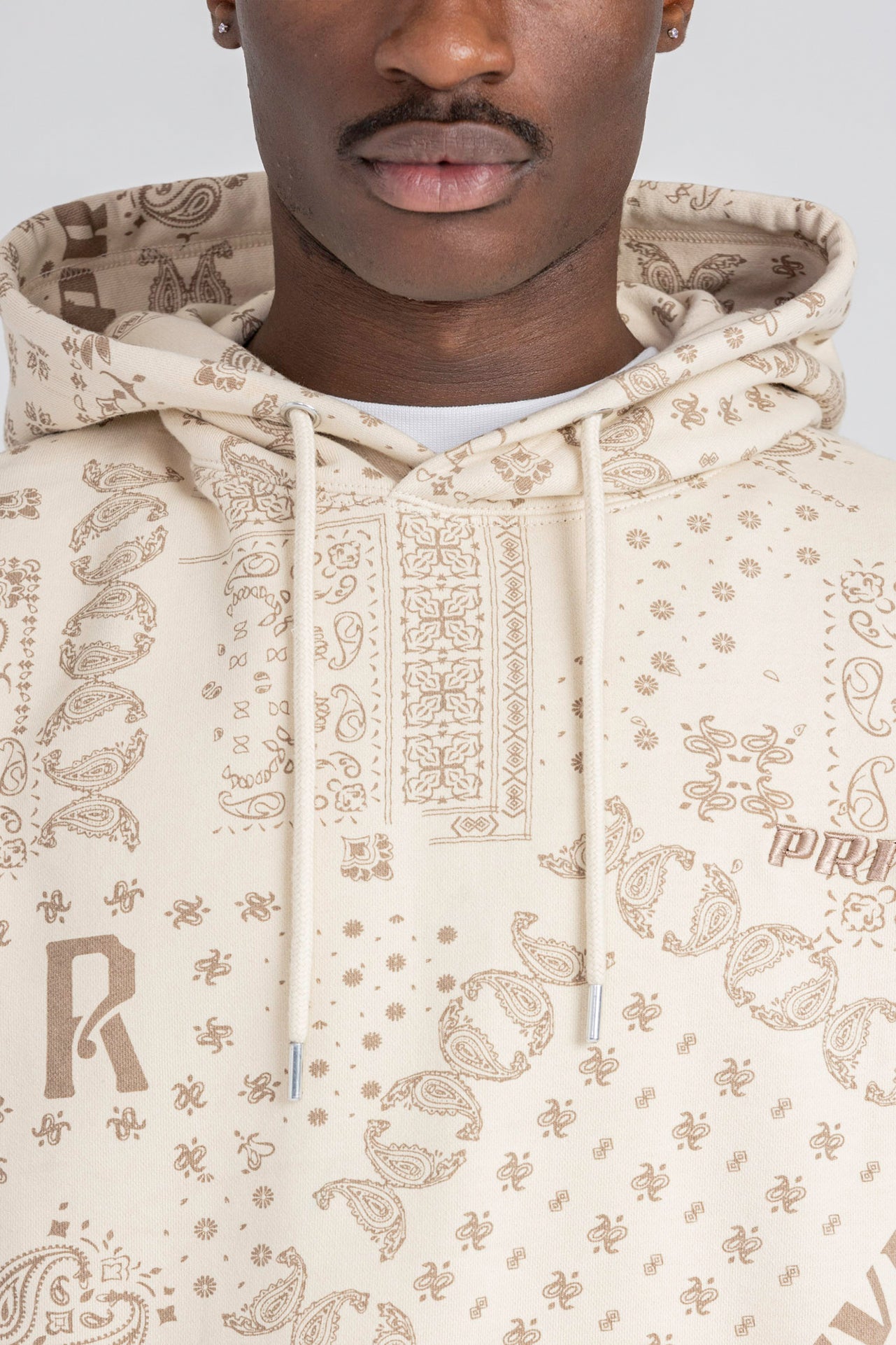 BANDANA PRINTED HOODIE