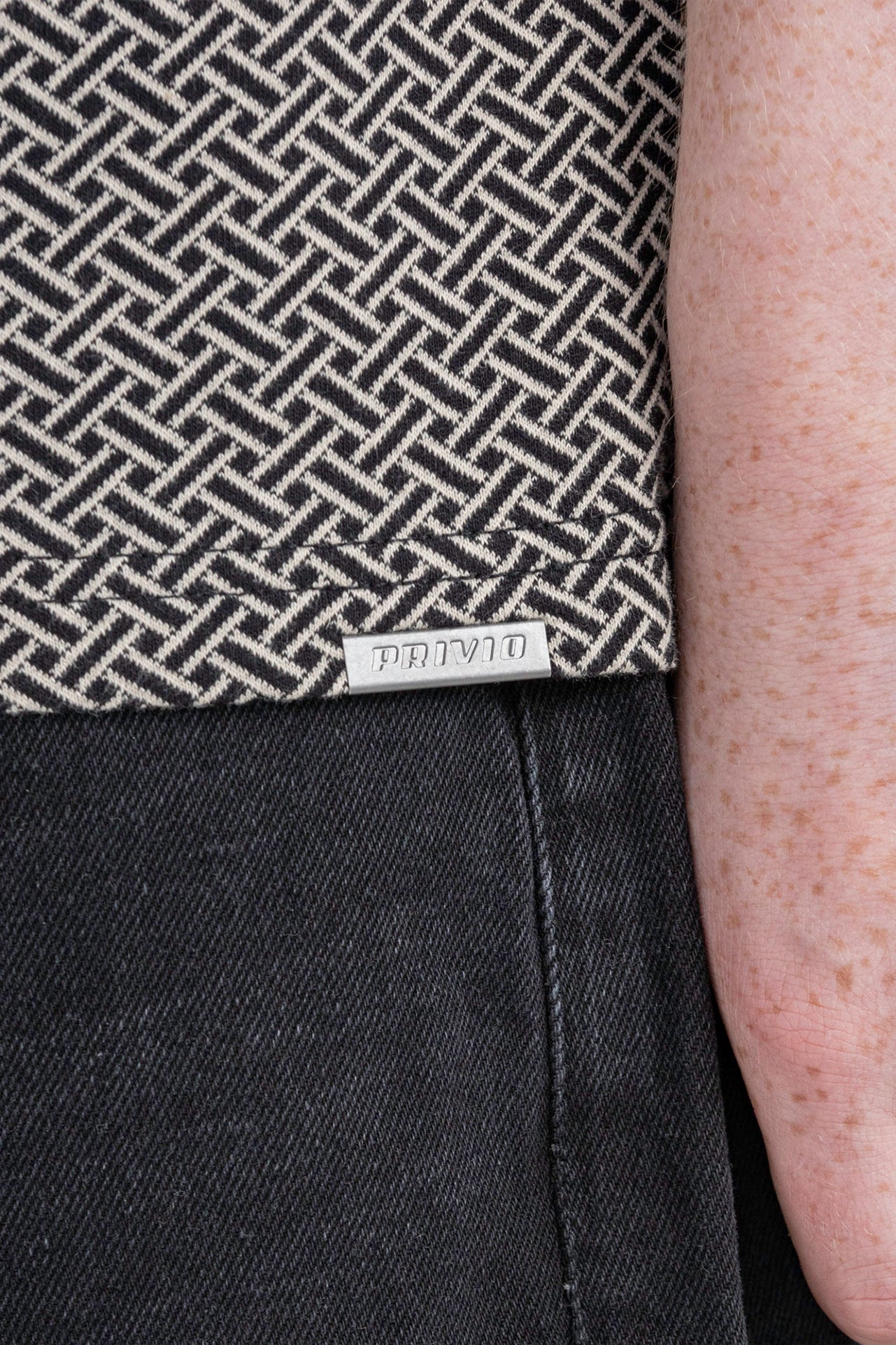 JACQUARD T SHIRT