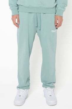 Straight Leg Trouser - Dusty Mint