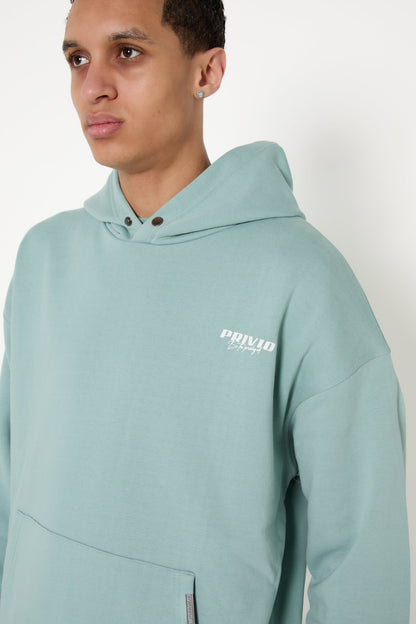 PRIVIO HEAVY LOGO HOODIE