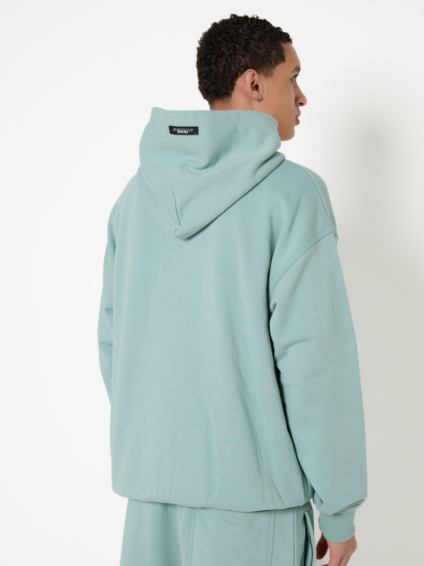 PRIVIO HEAVY LOGO HOODIE