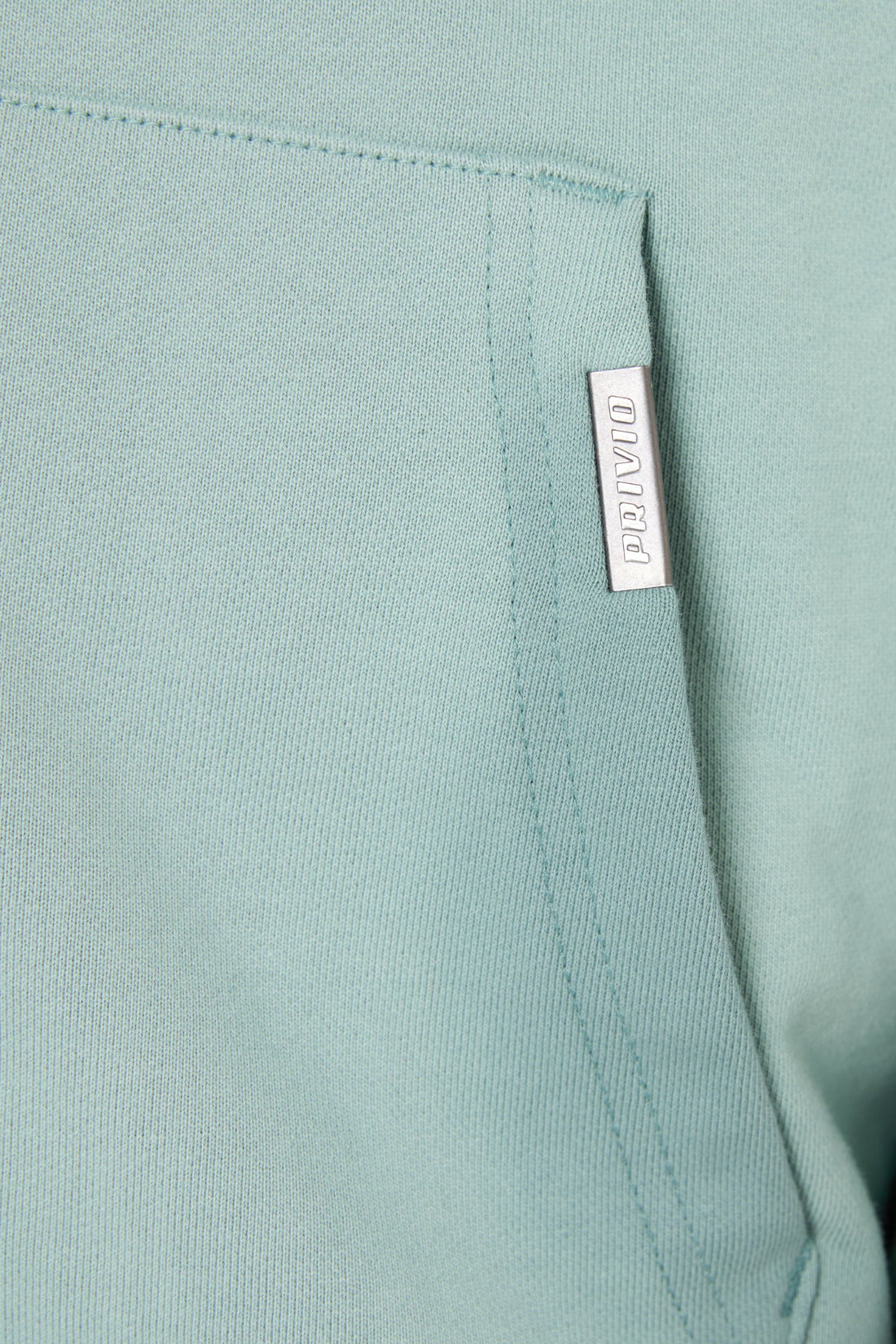 PRIVIO LOGO ZIP THROUGH HOODIE