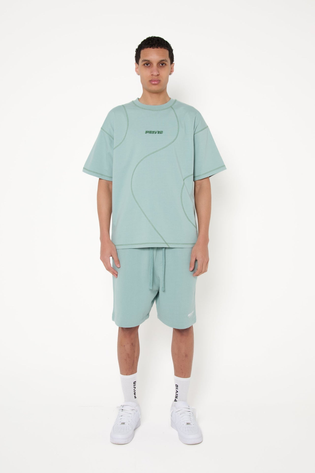 PRIVIO LOGO SWEATSHORTS