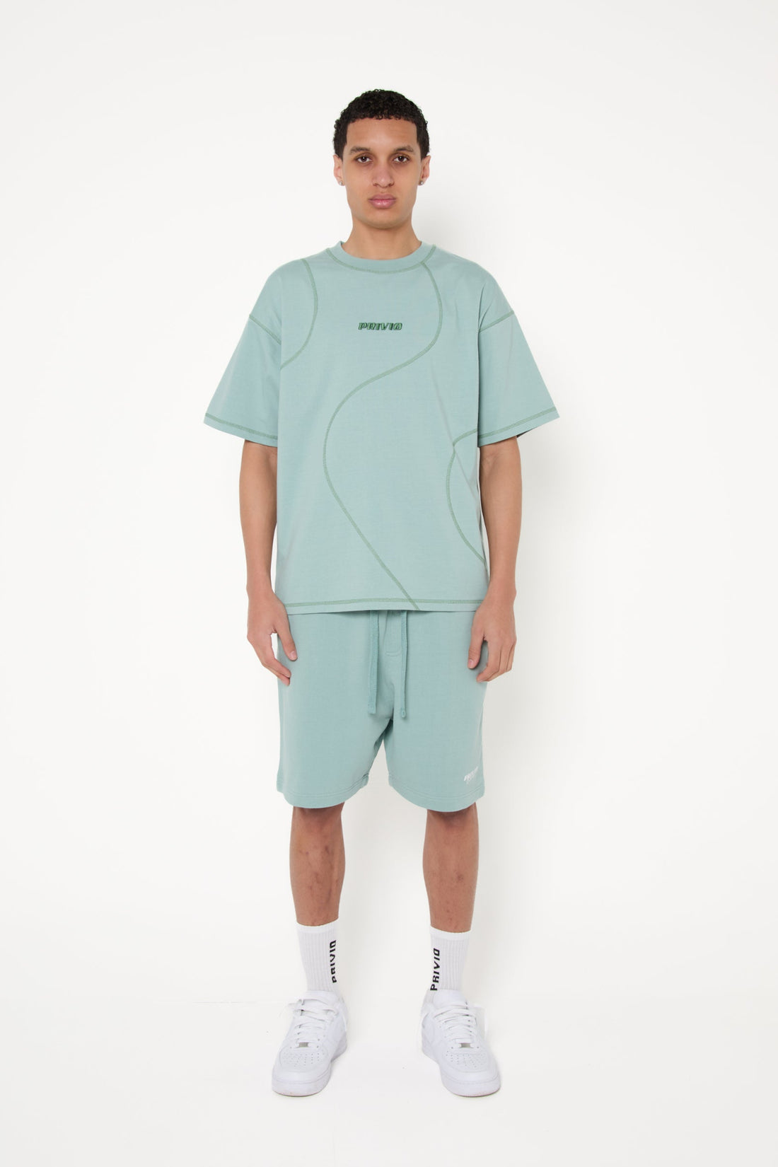 PRIVIO LOGO SWEATSHORTS