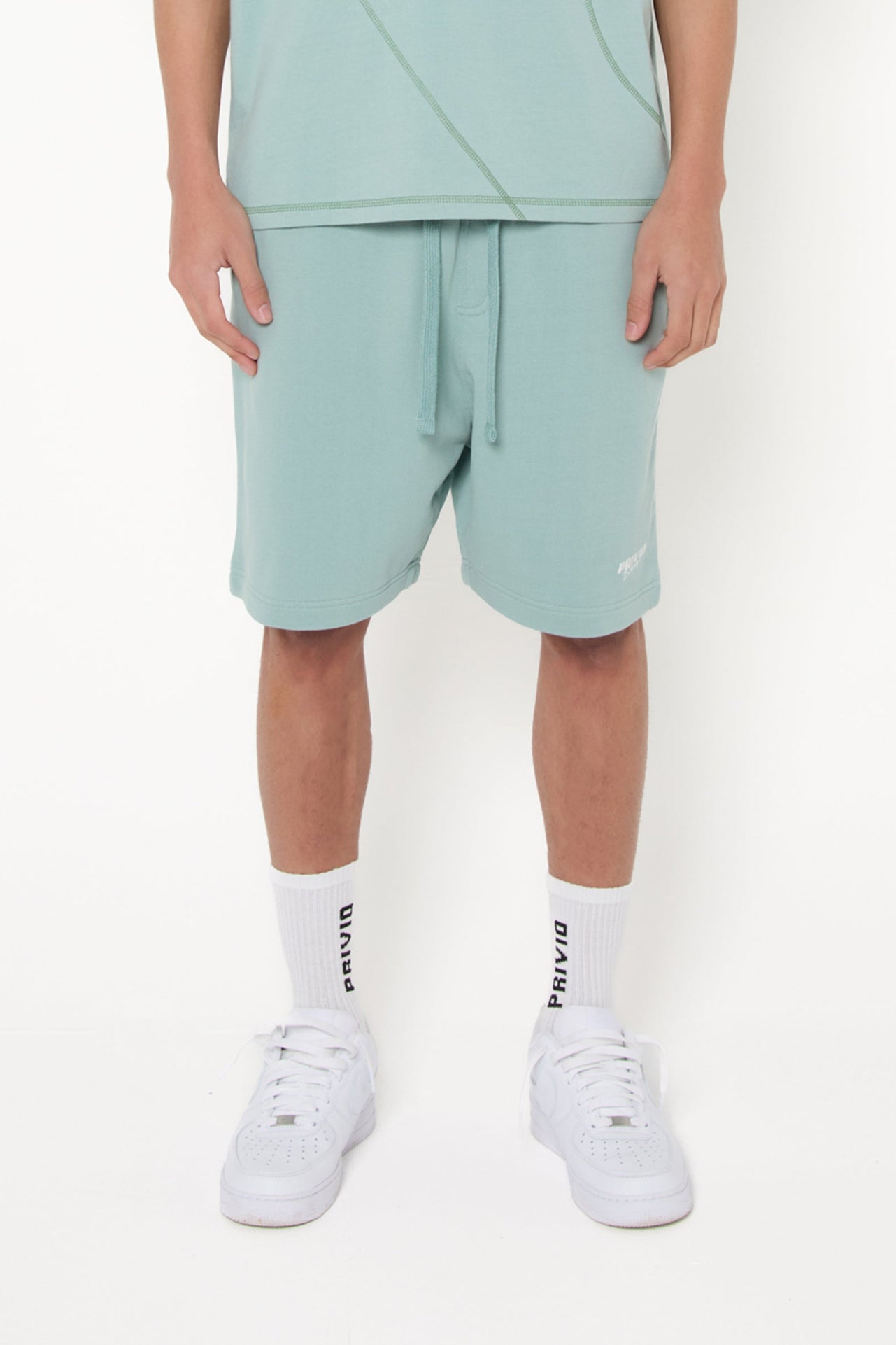 PRIVIO LOGO SWEATSHORTS
