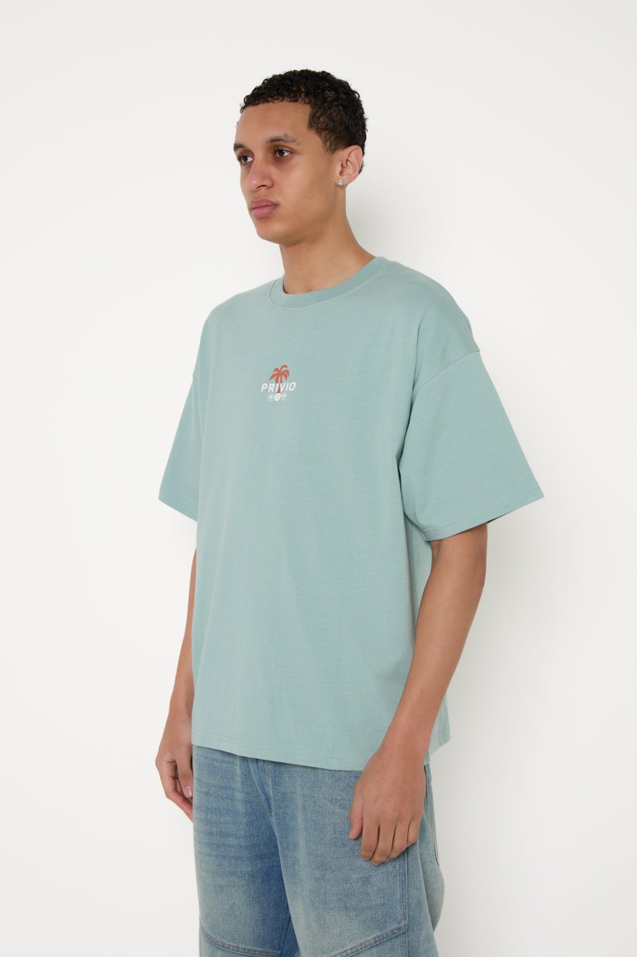 PRIVIO PALM PARADISE T-SHIRT