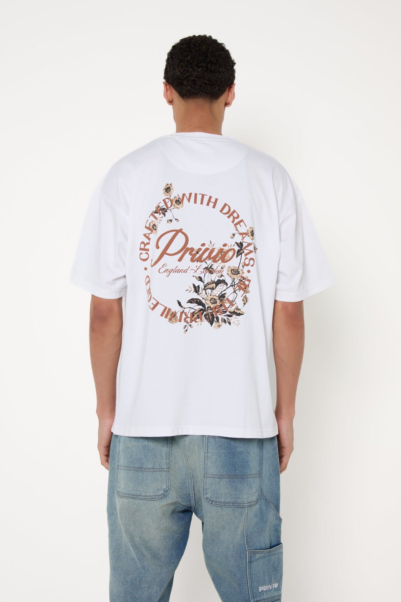 PRIVIO CIRCLE PRINT T-SHIRT