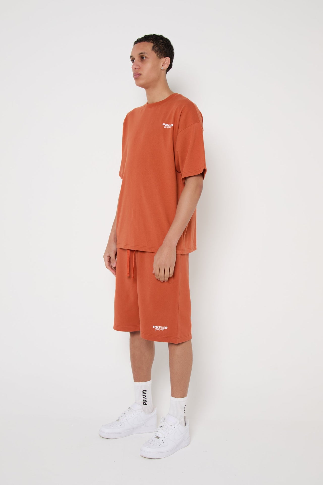 PRIVIO LOGO SWEATSHORTS