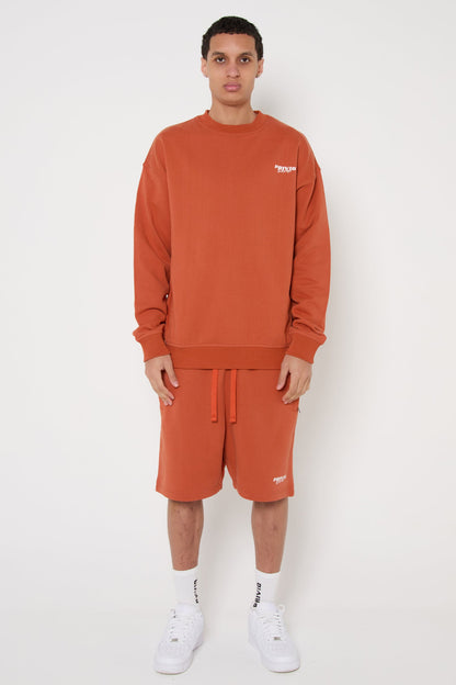 PRIVIO HEAVY LOGO SWEATER