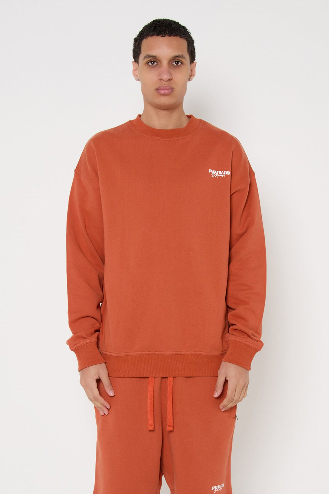 PRIVIO HEAVY LOGO SWEATSHIRT