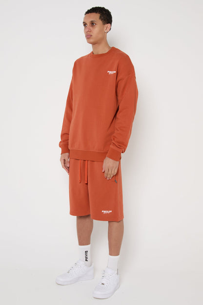 PRIVIO HEAVY LOGO SWEATER