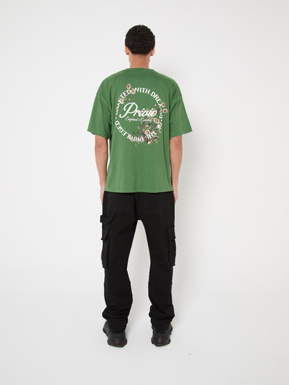 PRIVIO CIRCLE PRINT T-SHIRT