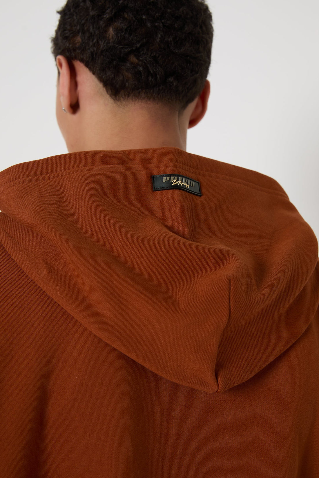 LOGO ZIP THROUGH HOODIE