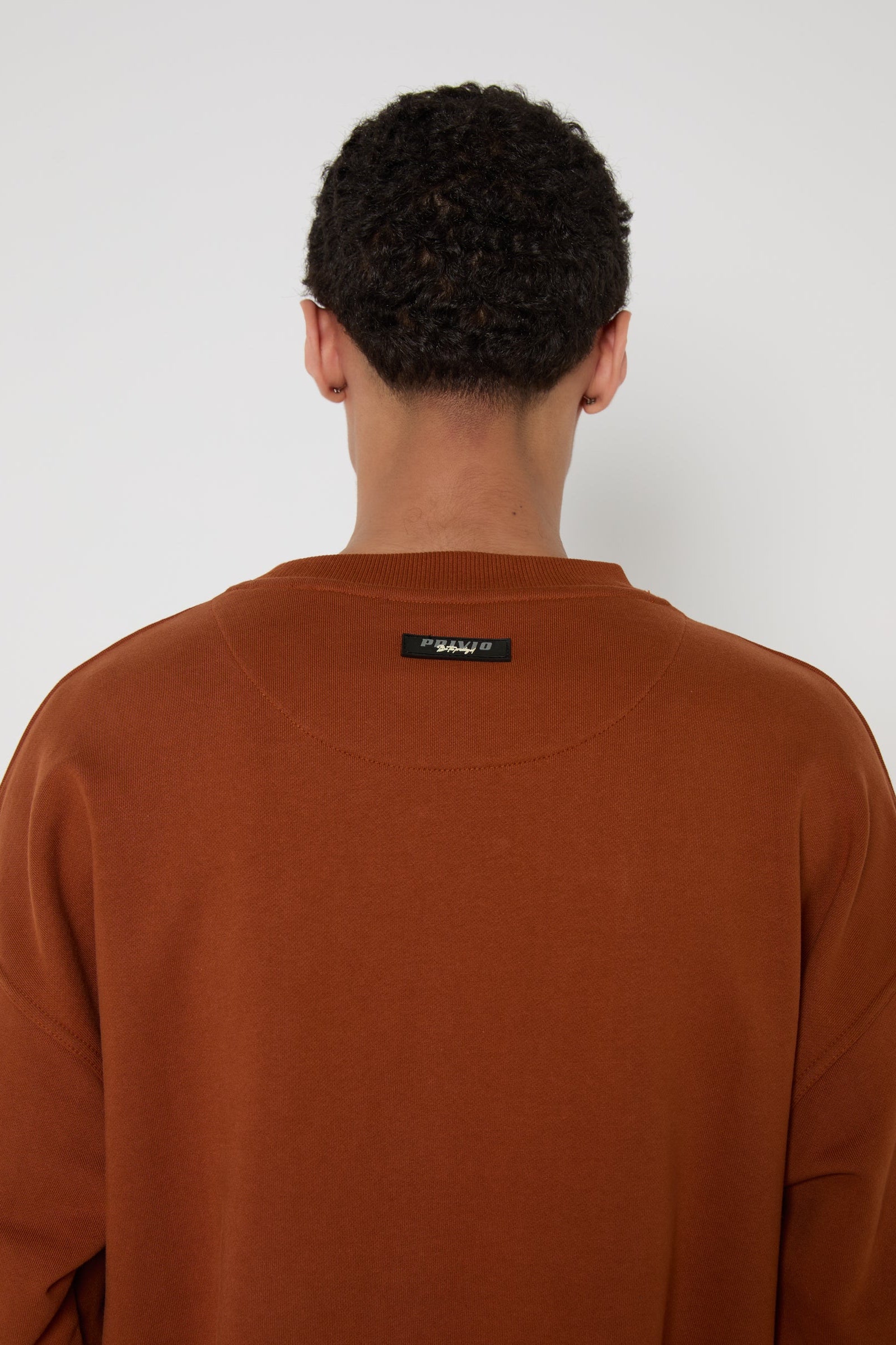 PRIVIO CREST 3D EMBROIDERY SWEATER