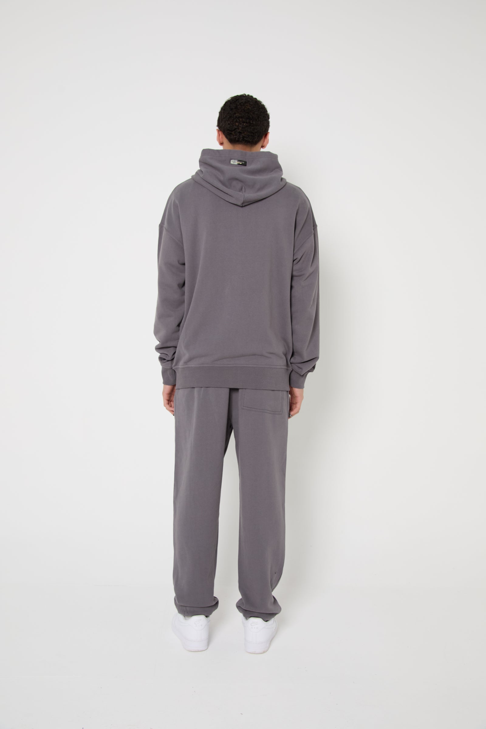 LOGO ZIP THROUGH HOODIE