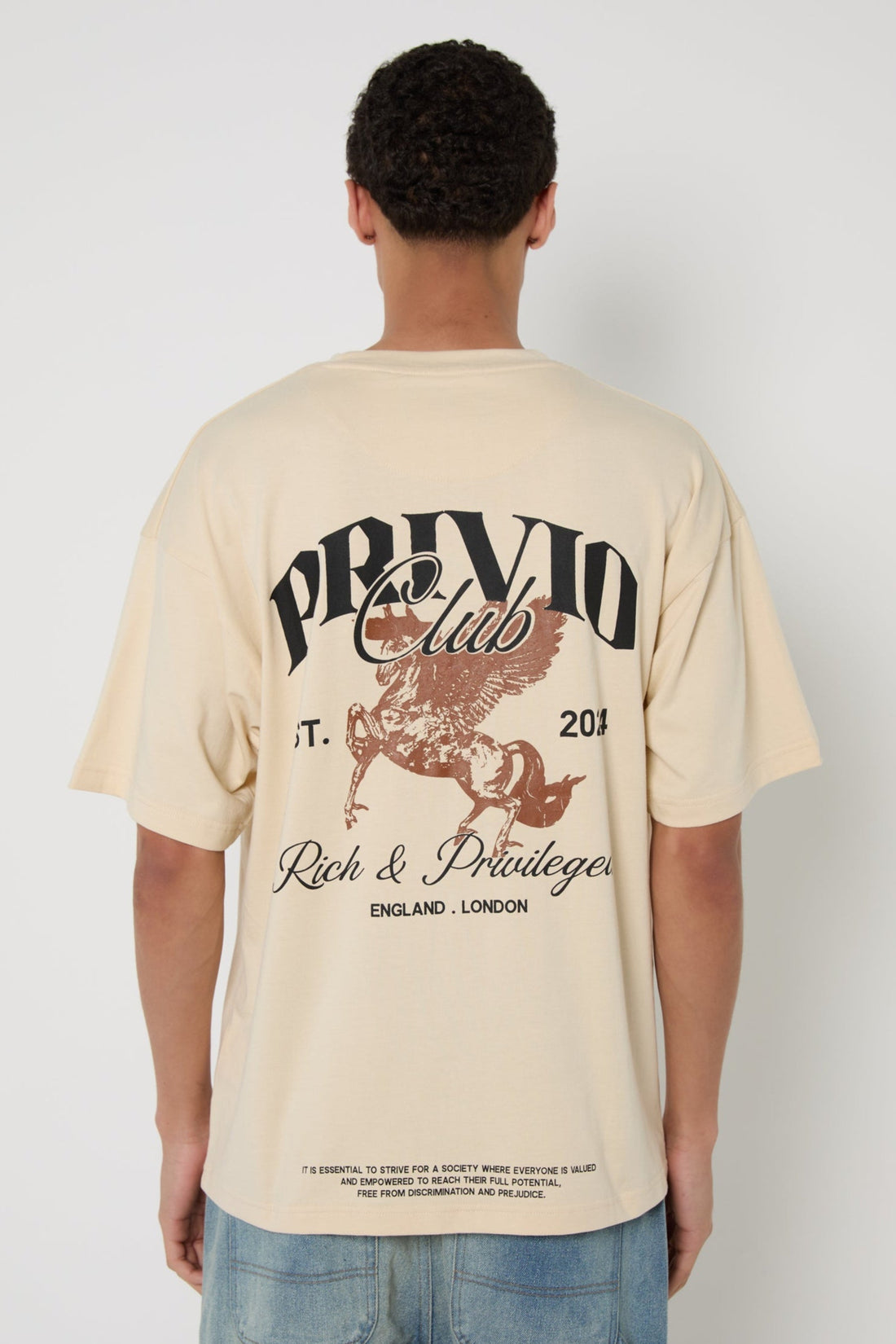 RICH AND PRIVILEGED T SHIRT