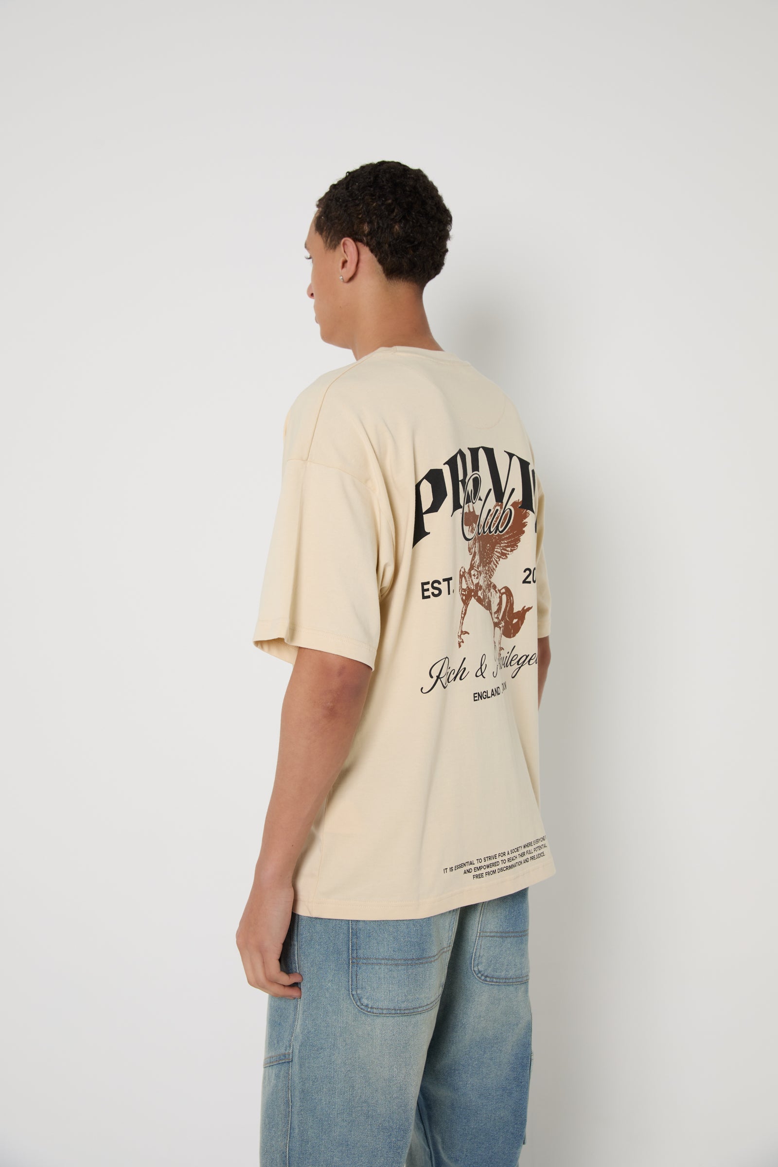 RICH AND PRIVILEGED T SHIRT