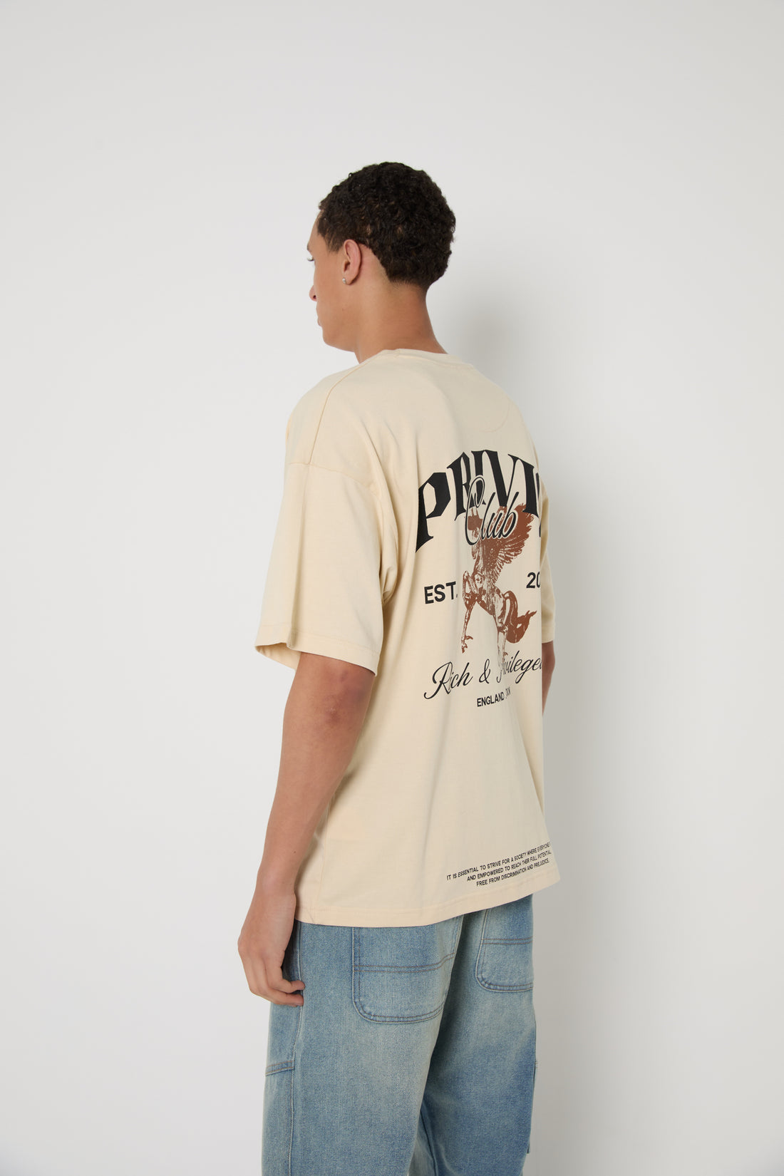 RICH AND PRIVILEGED T SHIRT