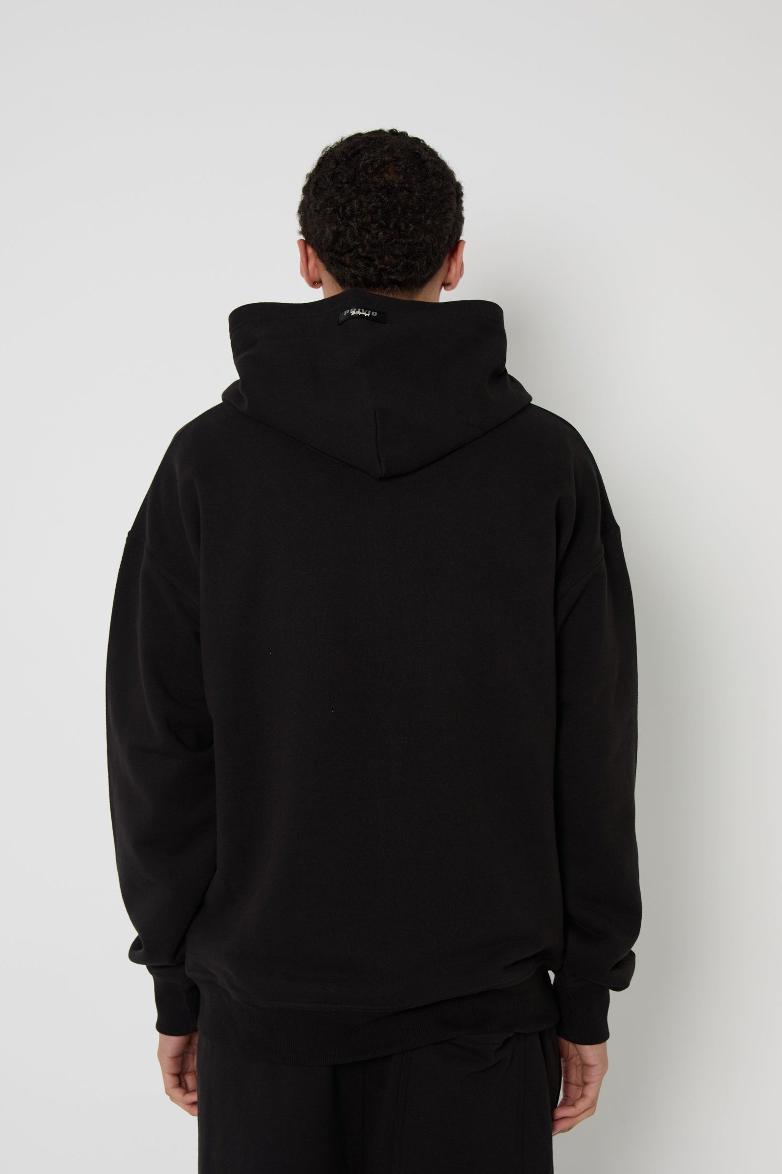 LOGO ZIP THROUGH HOODIE