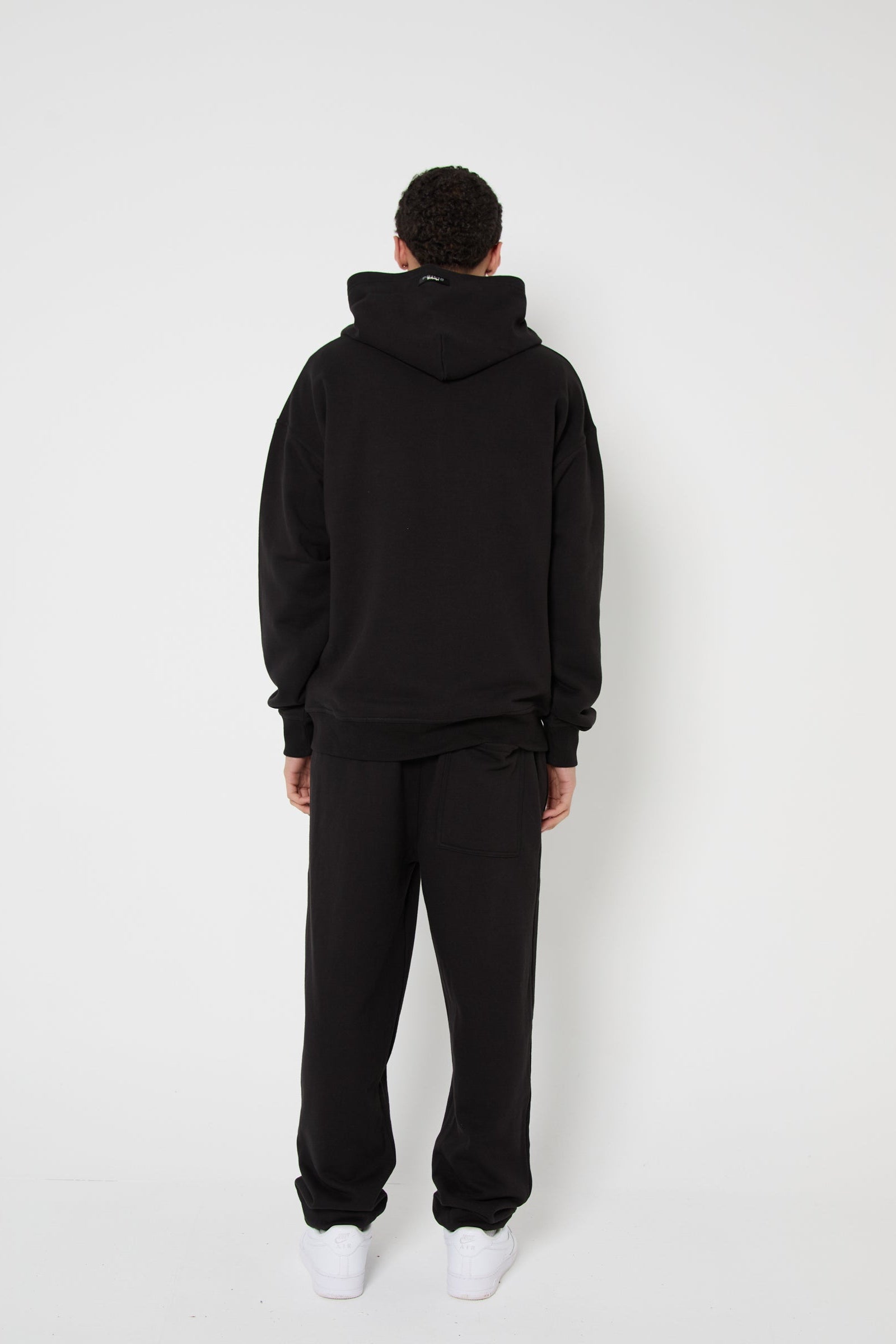 LOGO ZIP THROUGH HOODIE