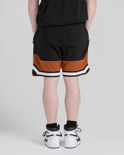 SPORT CONTRAST PANEL SHORTS