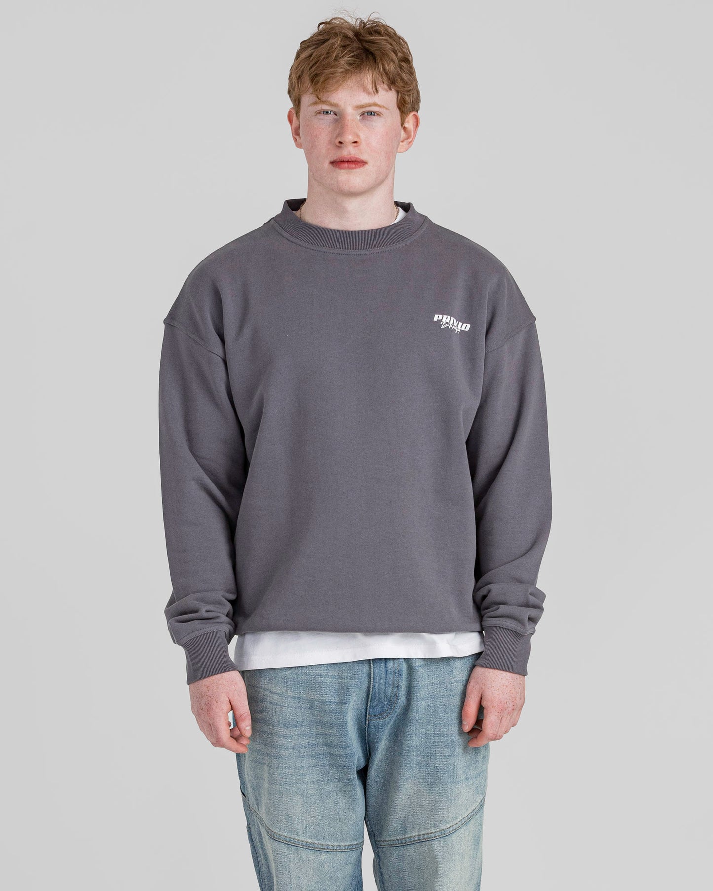 HEAVY LOGO SWEATER