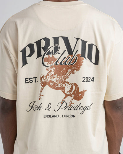 RICH AND PRIVILEGED T SHIRT