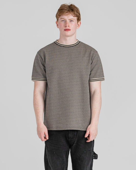 JACQUARD T SHIRT