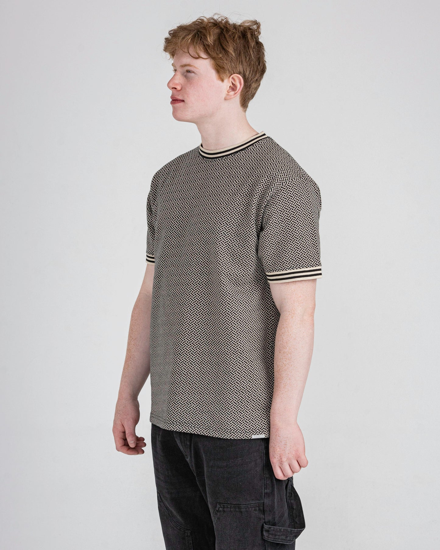 JACQUARD T SHIRT