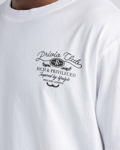 PRIVIO CLUB LIFE STYLE T SHIRT