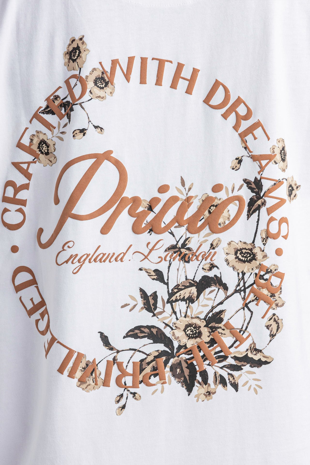 PRIVIO CIRCLE PRINT T-SHIRT