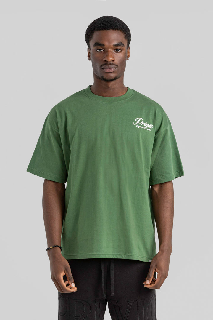 PRIVIO CIRCLE PRINT T-SHIRT