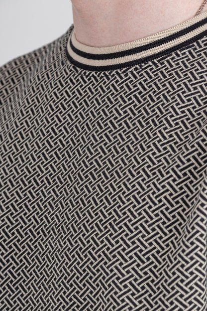 JACQUARD T SHIRT