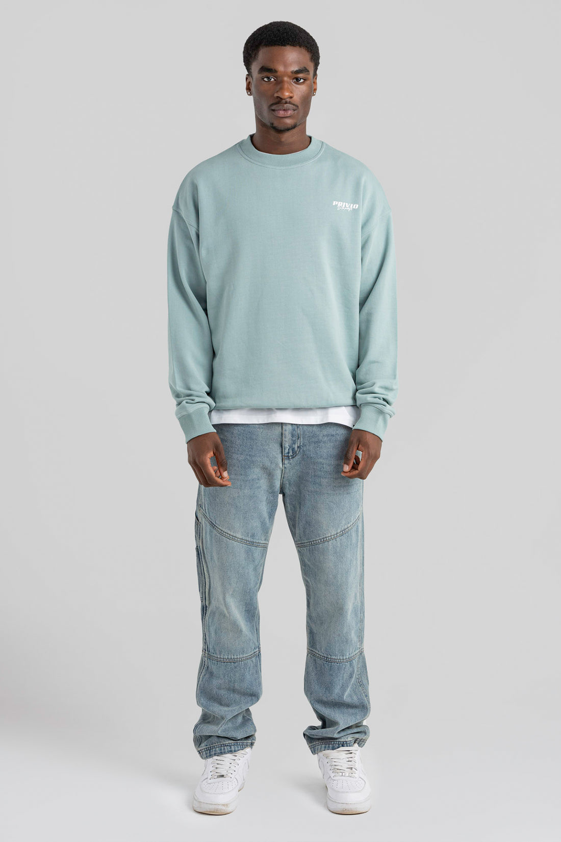 PRIVIO HEAVY LOGO SWEATSHIRT